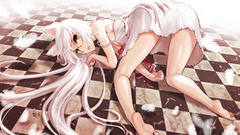 Glasses long hair nekomimi