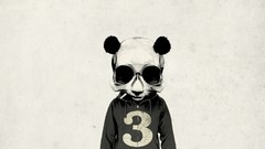 Glasses masks artwork