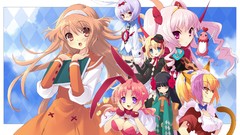 Glasses Silk funny pink hair waitress seifuku nekomimi alice 