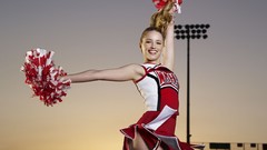 Glee blondes dianna agron cheerleaders