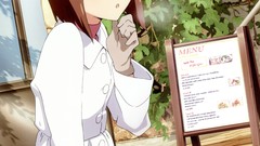 Gloves anime girls brown eyes brunettes short hair idolmaster 