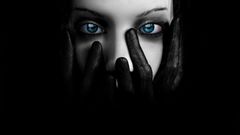 Gloves blue eyes faces