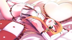 Gloves brown eyes brunettes panties sword art online yuuki asuna