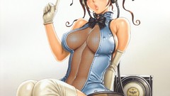 Gloves cleavage Ribbons huge