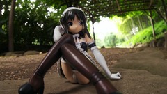 Gloves elbows anime girls Anna