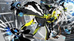 Gloves mecha long hair