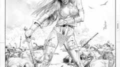 Gloves Red Sonja bleeding