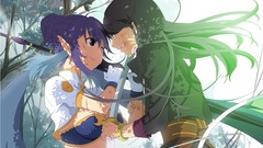 Gloves Swords bracelets spears long hair tales of vesperia 