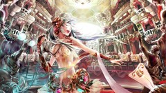 Gloves wires anime girls closed eyes hatsune miku vocaloid 