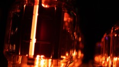 Glow nixie tube amp