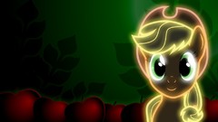 Glowing my little pony Applejack