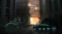 Glowing tanks fantasy artwork