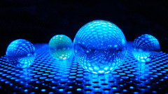 Glowy balls spheres