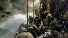 Goblins Orcs the lord of the rings john howe fantasy art