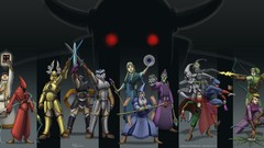 God Knights Warriors sorcerer wizard Huntress video games mad 