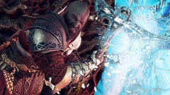 god of war kratos video game art video games fantasy art axe