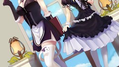 Goddess anime girls maids short hair kochiya sanae touhou 