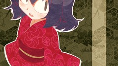 Goddess anime girls short hair touhou purple hair yasaka kanako 