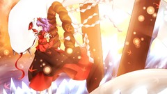 Goddess anime girls short hair touhou yasaka kanako video games