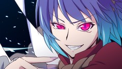 Goddess anime girls short hair touhou yasaka kanako video games