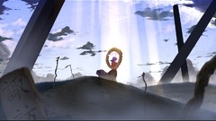 Goddess anime girls short hair touhou yasaka kanako video games