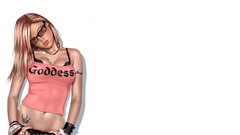 Goddess comics Simple Background