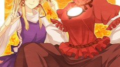 Goddess Ropes anime girls short hair touhou moriya suwako 