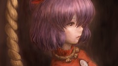 Goddess Ropes anime girls short hair touhou yasaka kanako hair 