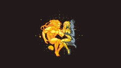 Gods mythology minimalistic artwork digital art Simple 