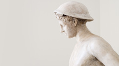 Gods statues Mercury