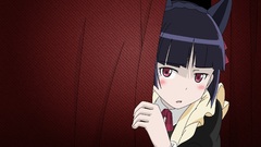 gokou ruri anime girls Anime red eyes animal ears curtains