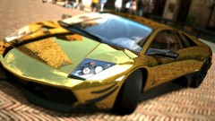 Gold cars Lamborghini lamborghini murcielago italian cars gran 