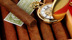 Gold cigars
