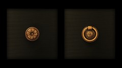 Gold design Buttons golden digital art golden path