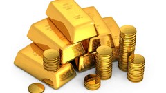 Gold Money artwork cgi