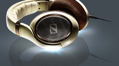 Gold Music white headphones symphony sennheiser