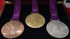 Gold olympiad medals olympics 2012 olympic games London 2012