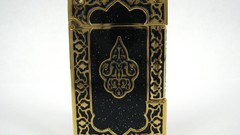 Gold Paris white background lighters St. Dupont