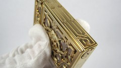 Gold Paris white background lighters St. Dupont