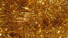 Gold tinsel high