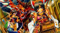 Gold weapons coins Dragons Monsters fight dress chest hats 