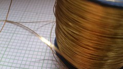 Gold wire string