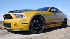 Golden Ford mustang geigercars Ford Mustang Shelby