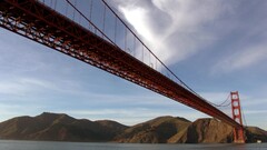 golden gate bridge San Francisco Bridge hills landscape USA