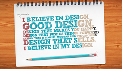 Good design things that