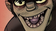gorillaz jamie hewlett closeup