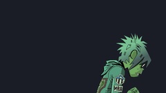 Gorillaz Simple Background