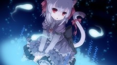 Gothic anime girls lolita fashion animal ears tails