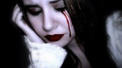 Gothic blood crying