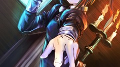 Gothic Candles anime girls hair bow takanashi rikka chuunibyou 